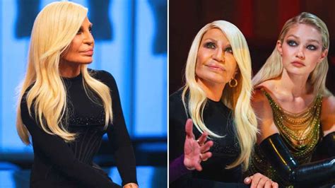 facemask versace|donatella versace face what happened.